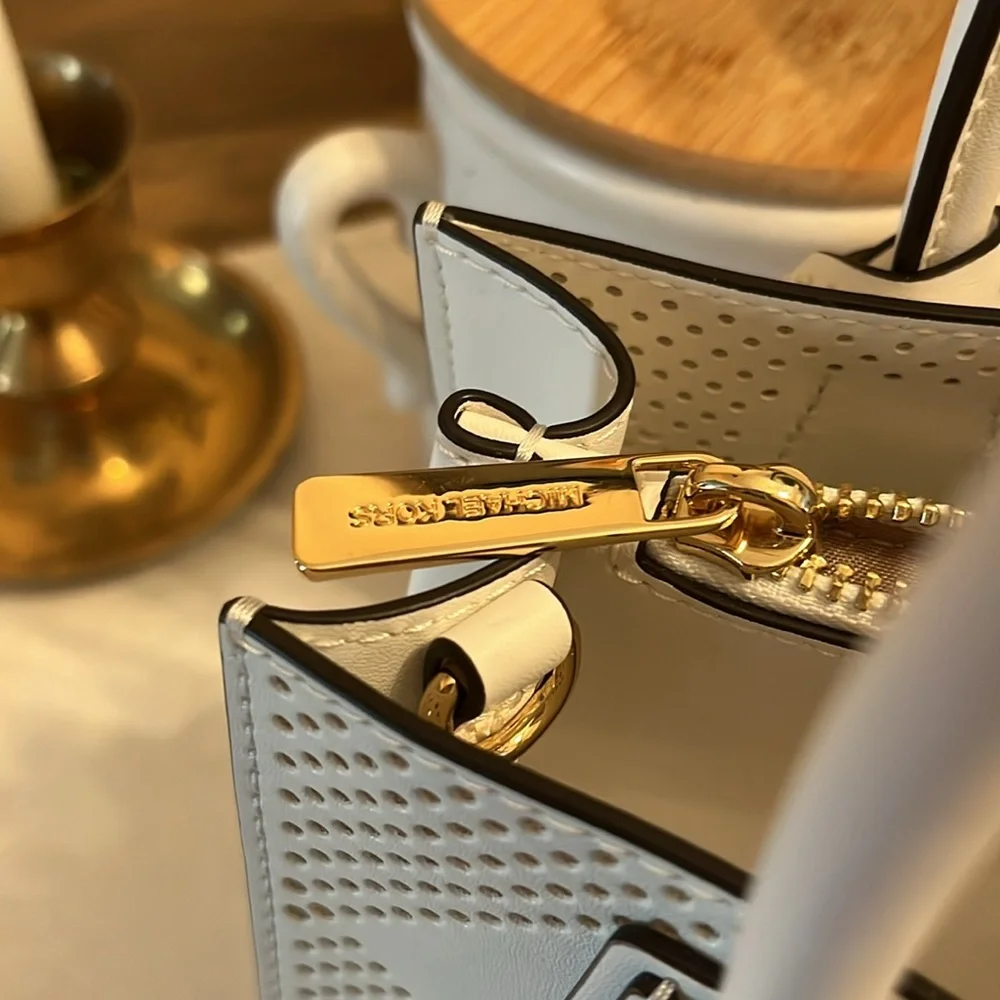 Michael Kors White Handbag